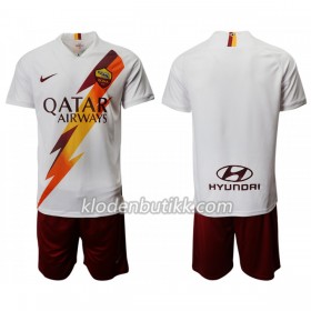 AS Roma Barn Bortedraktsett 2019-2020 Kortermet (+ Korte bukser)